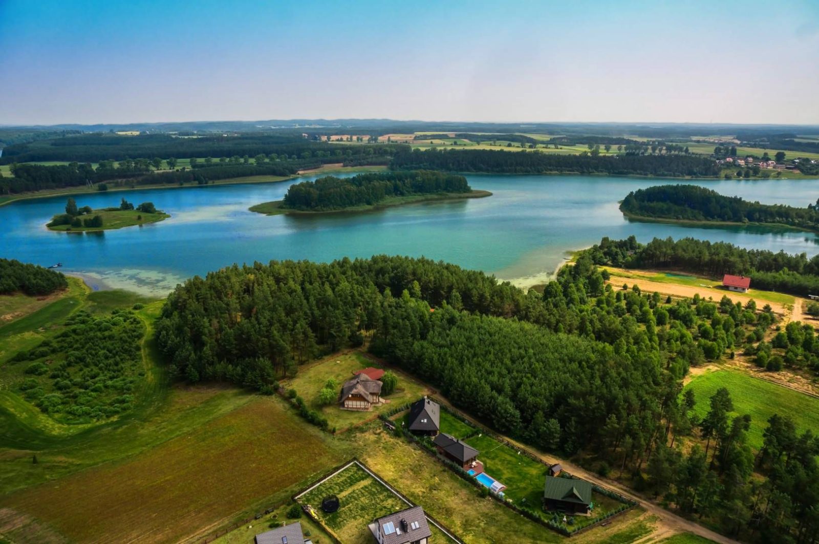 H&uuml;tte aus der Vogelperspektive