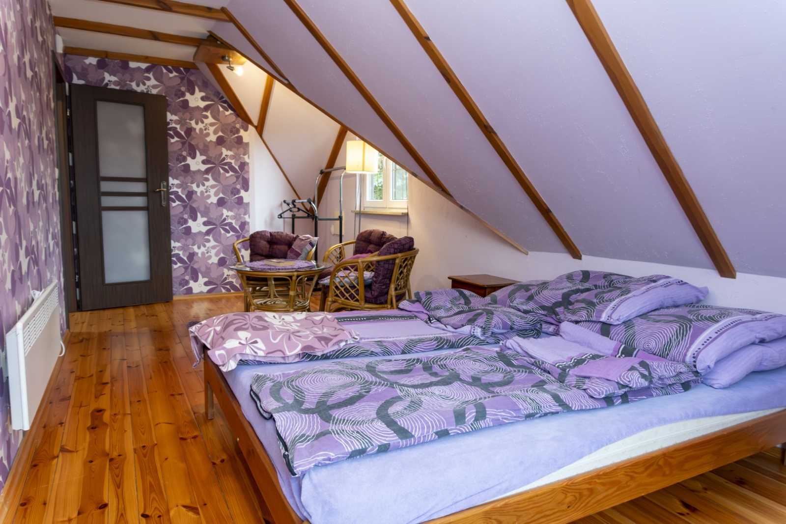 Poziomka &mdash; Schlafzimmer mit Balkon